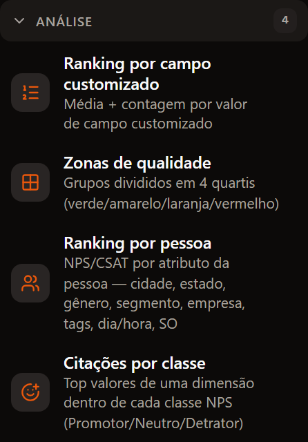 Grupo Análise da paleta